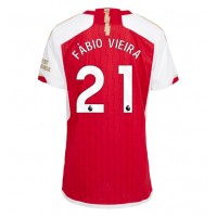 Arsenal Fabio Vieira #21 Heimtrikot Frauen 2023-24 Kurzarm